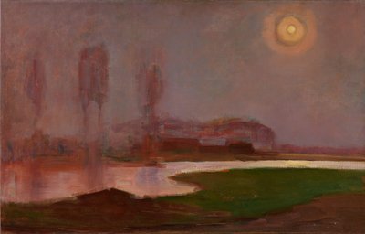 Sommernacht, 1907 von Piet Mondrian